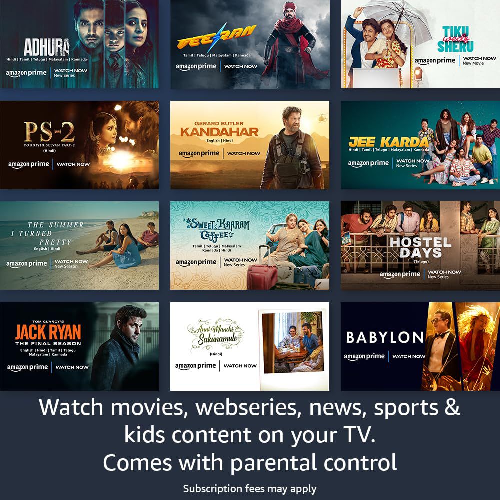 Smart Fire TV Stick HD (latest model) with Alexa Voice Remote, featuring TV power and volume controls. - Image 3